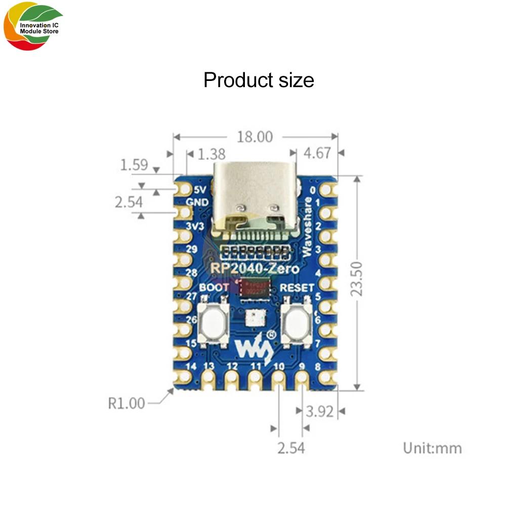 Raspberry Pi RP1111-Zero Microcontroller PICO Development Board without Pin Header