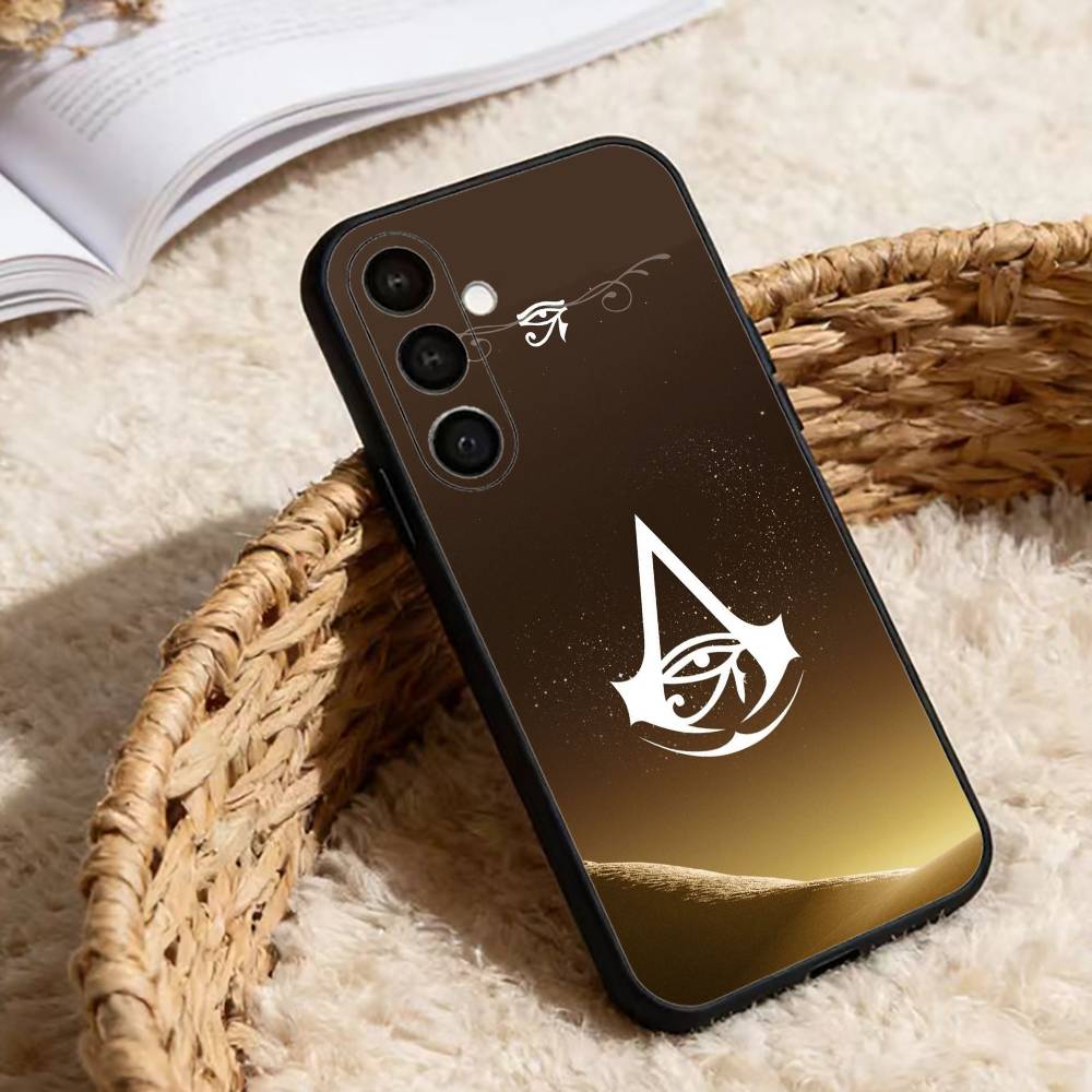 Чехол для телефона A-AssassinS Game C-Creed для Samsung Galaxy A20,21s,22,31,32,52,53,72,73,80,91 Мягкий Черный Корпус