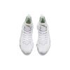 Anta Laser 4 Leather Wear-Resistant Breathable Mid-Top Basketball Shoes Men Sneakers White Green 112311607-1