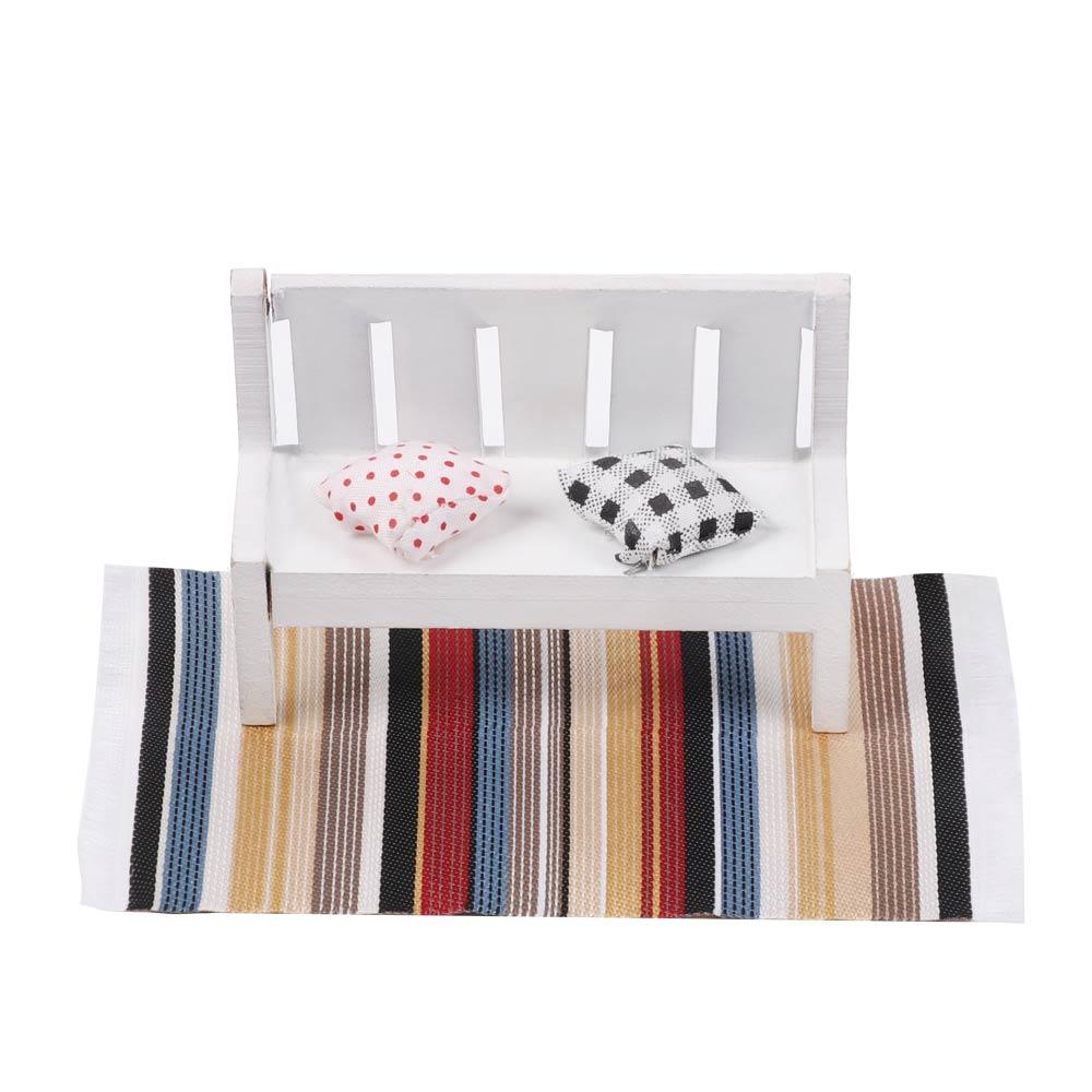 Игровой домик в турецком стиле, миниатюрный тканый коврик, аксессуары для кукол, ковры для кукольного домика, напольные покрытия