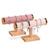 Watch Display Stand Bracelet Display Holder Stable Wooden Base Jewelry Shop Bangle Exhibition Storage