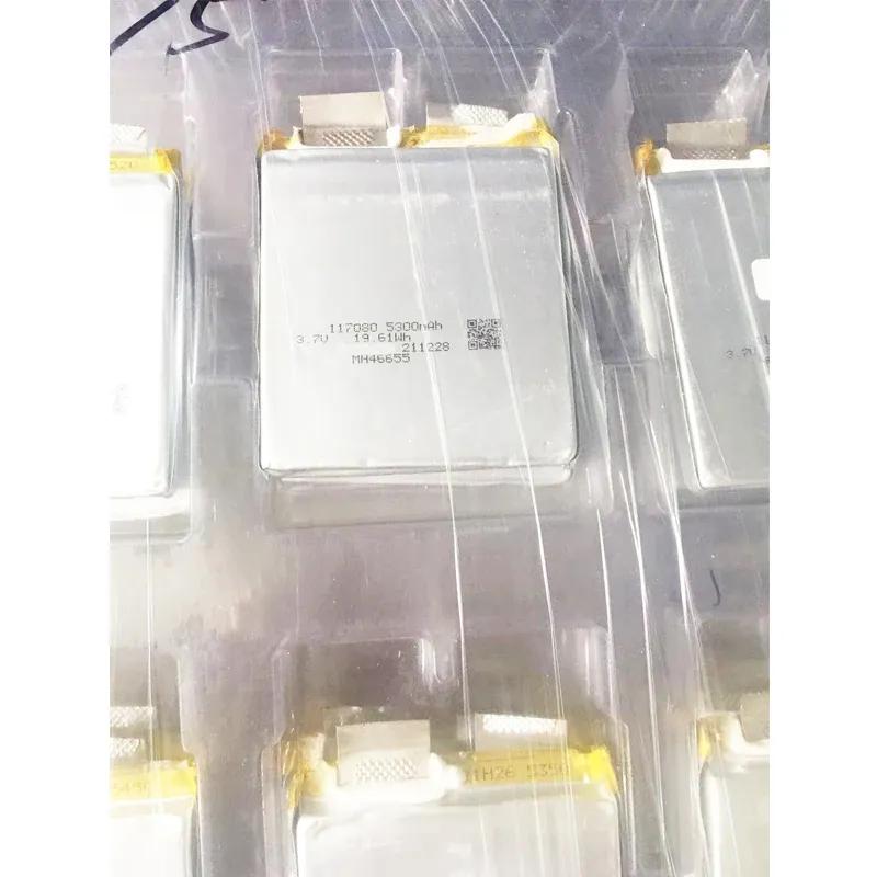 2pcs/Lot 3.7V 5300mAh 117080 107080 SDL-117080 35C DIY Weld 2S 3S Battery Cell for Jump Car Starter ,Power Tool ,Spot Welder