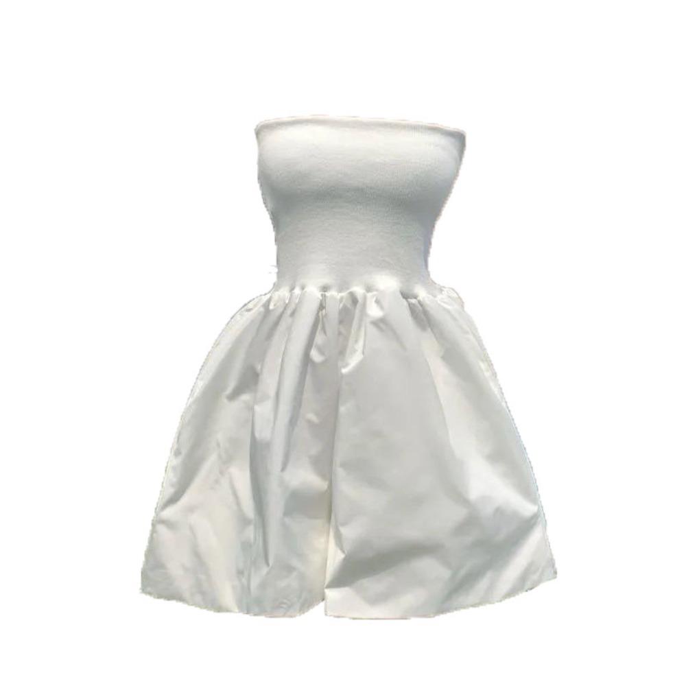 Комбинезон без рукавов и бретелей, шорты, широкий крой, высокая посадка, одежда для вечеринки