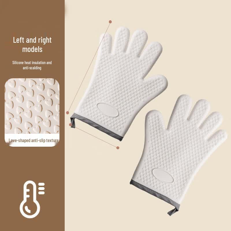 Flexible Silicone Heat Resistant Oven Gloves