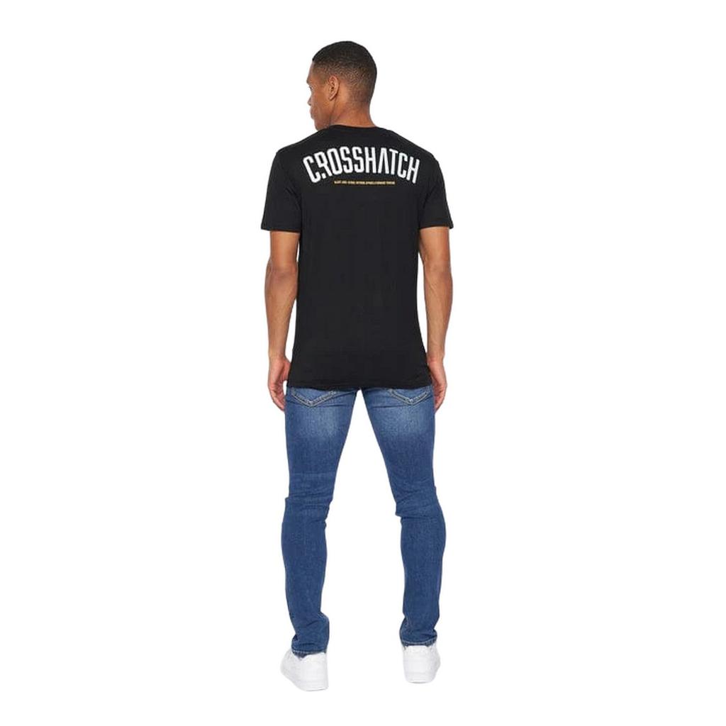 Crosshatch Мужская футболка с логотипом Cronstand