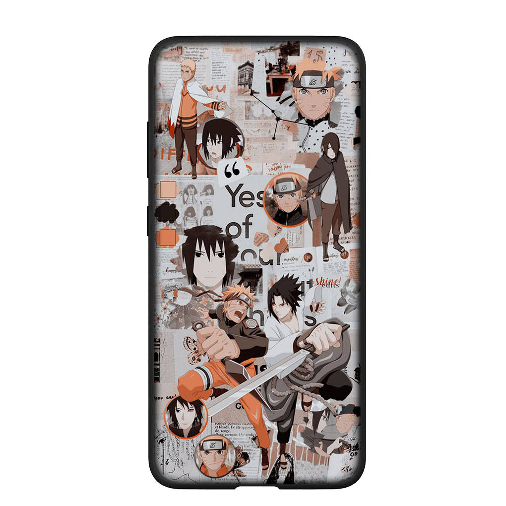 Чехол для Samsung Galaxy S25 S24 S23 iPhone 16 15 Xiaomi Redmi Note 14 13 12 16E X 11 Pro Max XR OPPO Moto Huawei Акацуки Итачи Учиха Саске Наруто