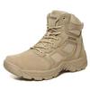New Tactical Mens Desert Combat Boots Work Safty Shoes Leather Boots Waterproof Ankle Boot Men's Hunting Shoes Size 47