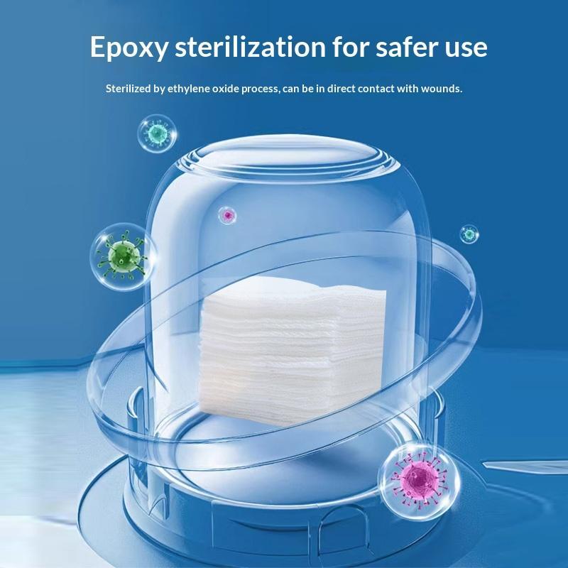 10Pcs Sterile Medical Gauze Block Wound Dressing Hemostatic Sterile Medical Gauze Pad Sterile Wound Care Supplies