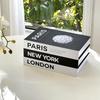 City Fake Books For Decoration Coffee Table Modern Home Decoration Books Simplicity Display Book Paris London  York