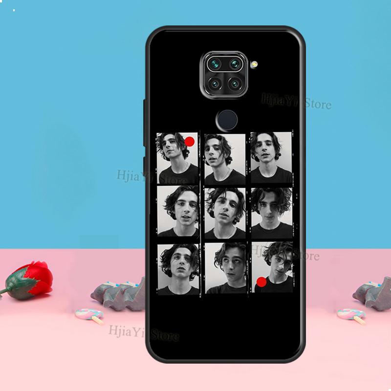 Timothee Chalamet Case For Redmi Note 8 9 10 11 12 Pro Plus 10S 11S 12S Cover For Redmi 9C 10A 10C 12C Coque