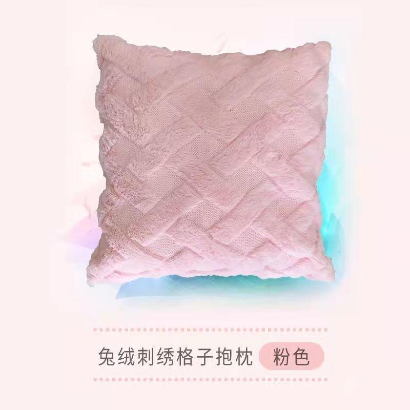 Ins Nordic Square Cushion Covers Гостиная Диван Подушки Чехол Съемные Плюшевые Наволочки Домашнее Украшение Подушка Чехол