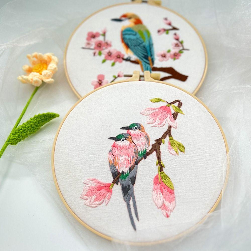 Bird Embroidery Kits Handmade Embroidery Stitching Kits New DIY Embroidery Kits
