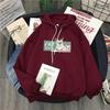 Womens Oversized Fleece-Lined Hoodie Winter Warm Long Sleeve Sweatshirt Loose Fit Casual Streetwear