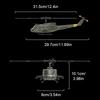 Non-Toxic Jjrc C032 Remote Control Aircraft 1/48 6Ch Analog Aileron Reverse Aerobatic Helicopter Electric 2.4G Remote Controll Plane Toys