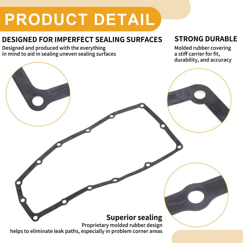 X Autohaux No.21814RJ2003 Car Transmission Filter Oil Pan Gasket for Honda Accord 2013-2023 for Honda Civic 2016-2024