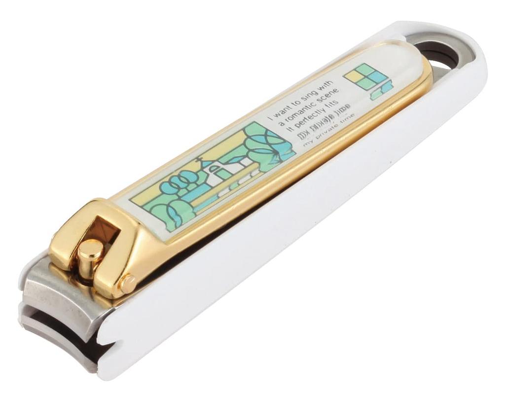 Щипчики для ногтей KAI New Nail S изогнутое лезвие Sharp Cut Сделано в Японии KE0601 (Окрашенный)