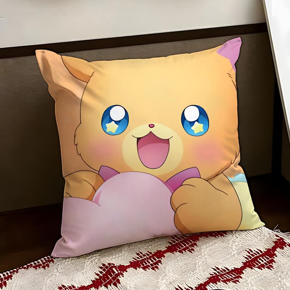 Anime cartoon MMofurun Cushion Cover Reversible Soft Durable Pillow Cover Home Car MultiScene Use for Daily Comfort
