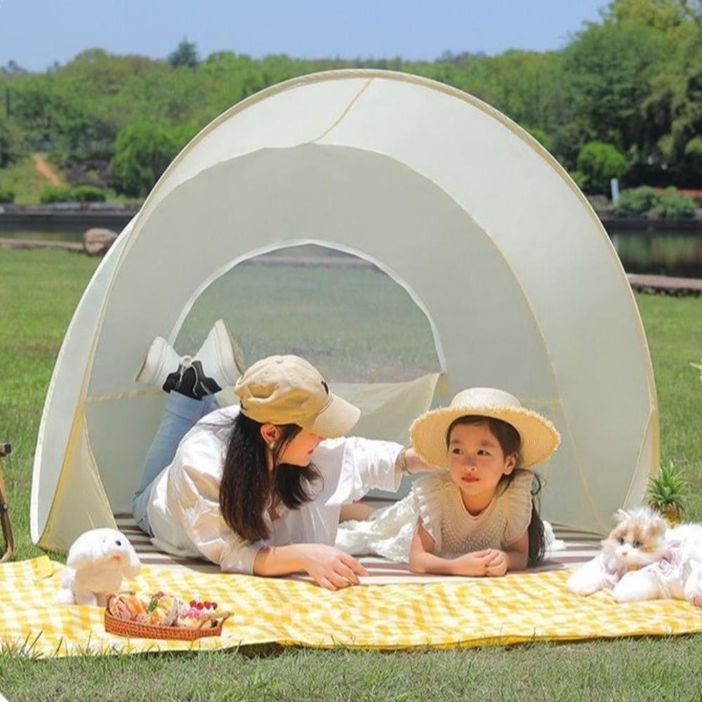 Instant Setup Camping Tent for 2-4 People Picnic Tent Portable Sunshade Tent Garden