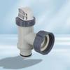 Pool Hose Plunger Valved Kit for Above Ground Swimming Pool Plunger Valved Replacement Parts for Filter Circulation