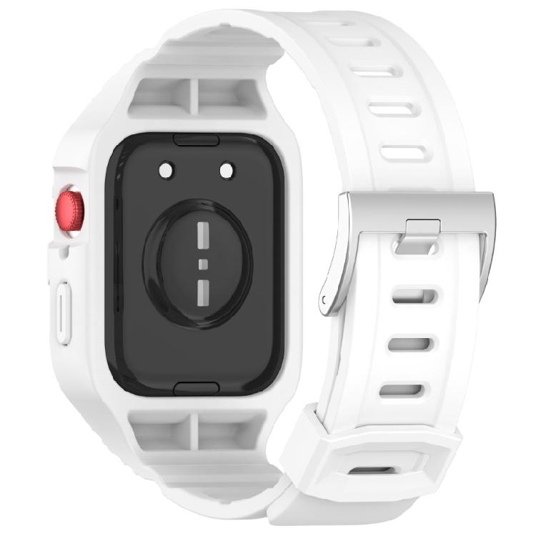 Мягкие ремешки для Watch Fit 3 для женщин и мужчин, мягкие силиконовые спортивные интегрированные ремешки для замены