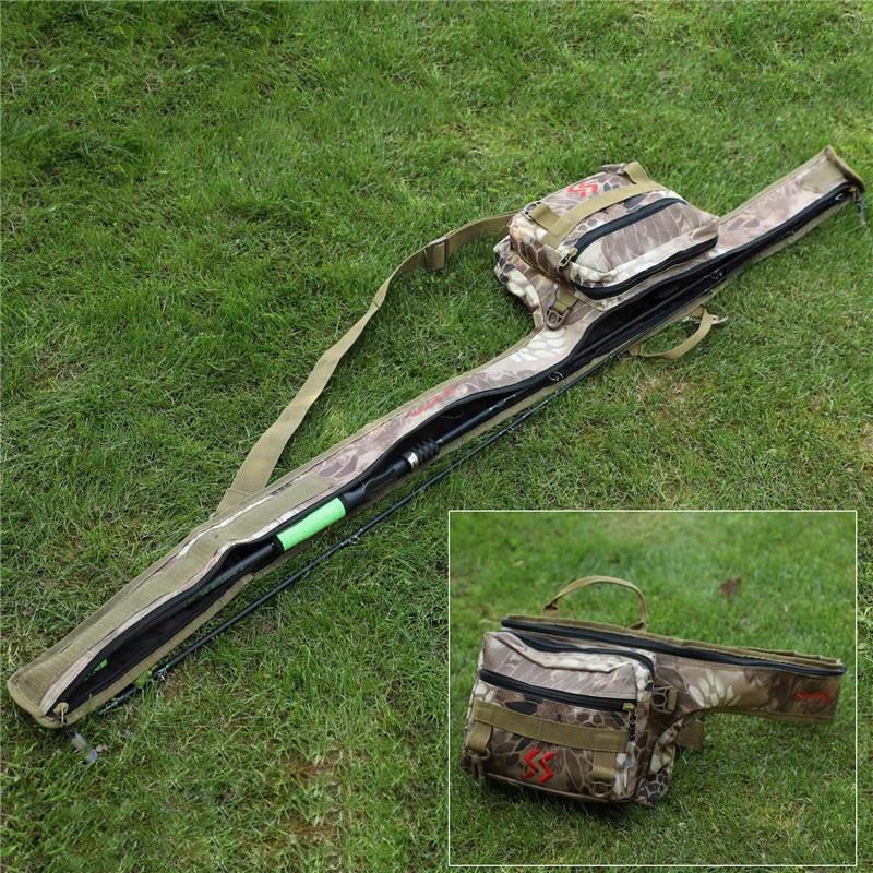 Многофункциональная сумка для рыбалки, портативная сумка для рыболовных снастей длиной 130 см, катушка для приманок