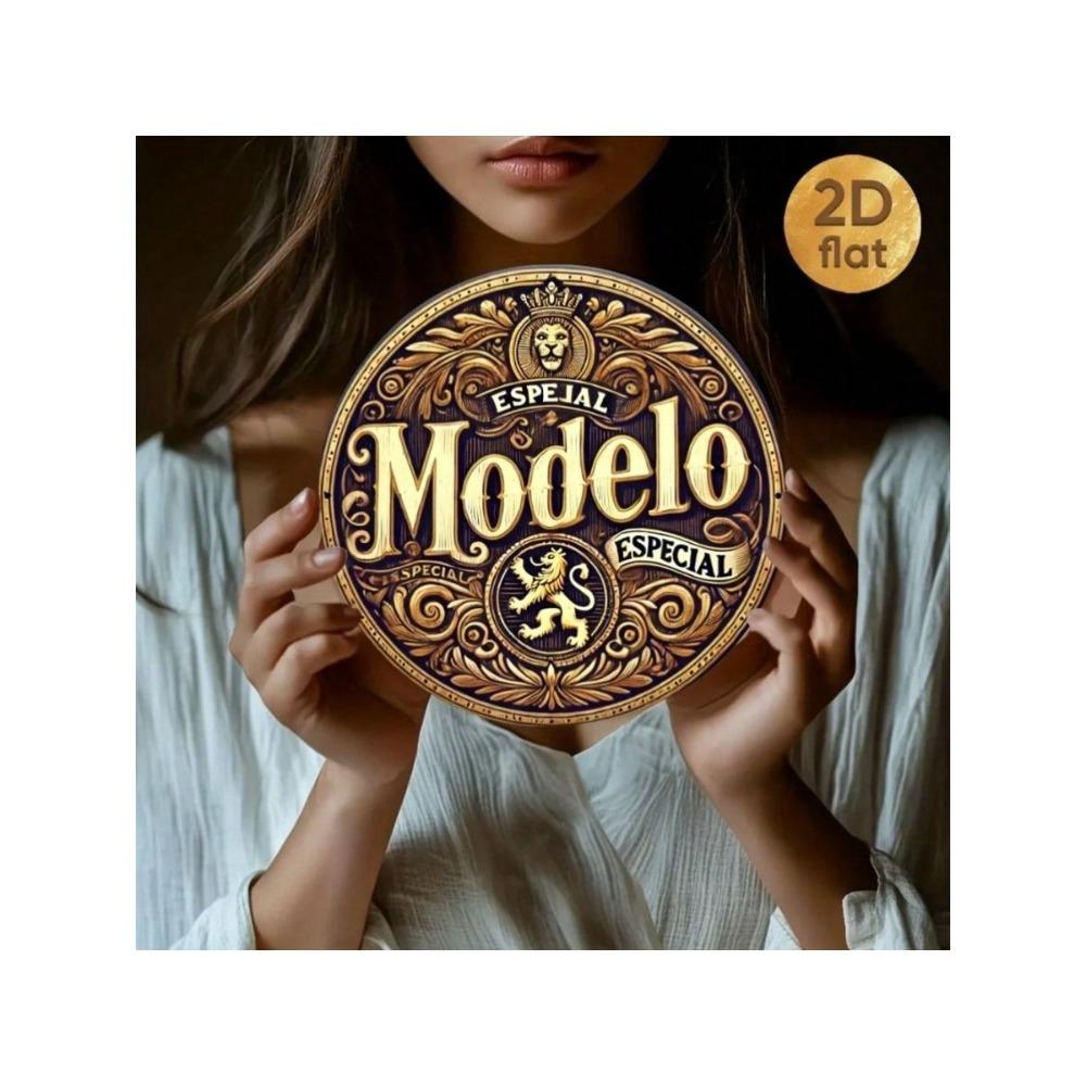 Винтажная металлическая вывеска Modelo Beer Ретро Декор стены бара Оловянная табличка Постер