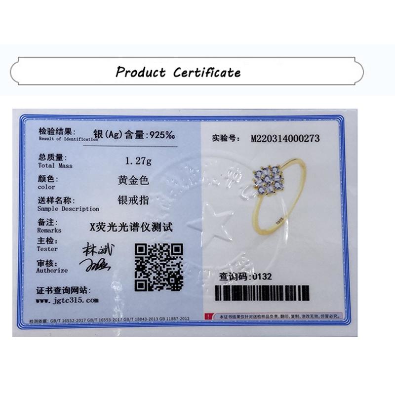 Роскошное кольцо с цветком, полное бриллиантов, золото 18 карат, парное кольцо для женщин, настоящее стерлинговое серебро с кристаллами, подарок на годовщину, ювелирные изделия