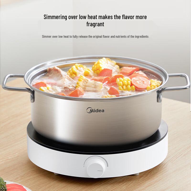 Midea Multi-functional Round Induction Cooker CN plug (adapter included)