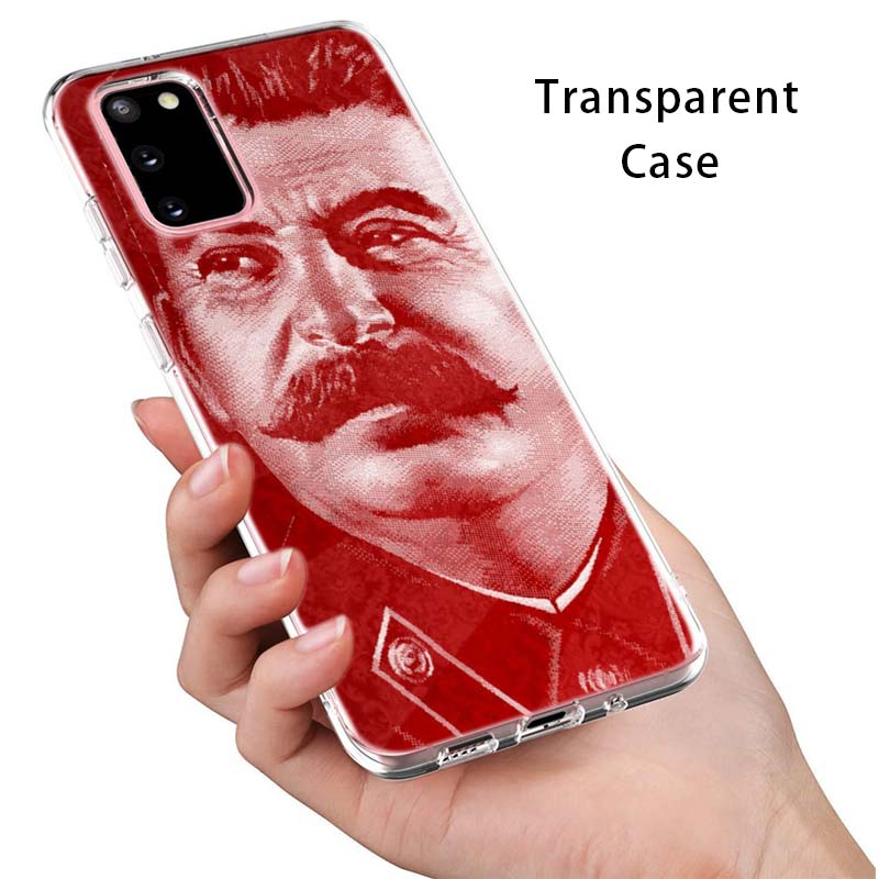 Мягкий чехол для телефона «Сталин Советский Союз» для Samsung Galaxy S22 Pro S21 S20 FE Ultra S10 S10E Lite S9 S8 Plus S7 S6 Edge