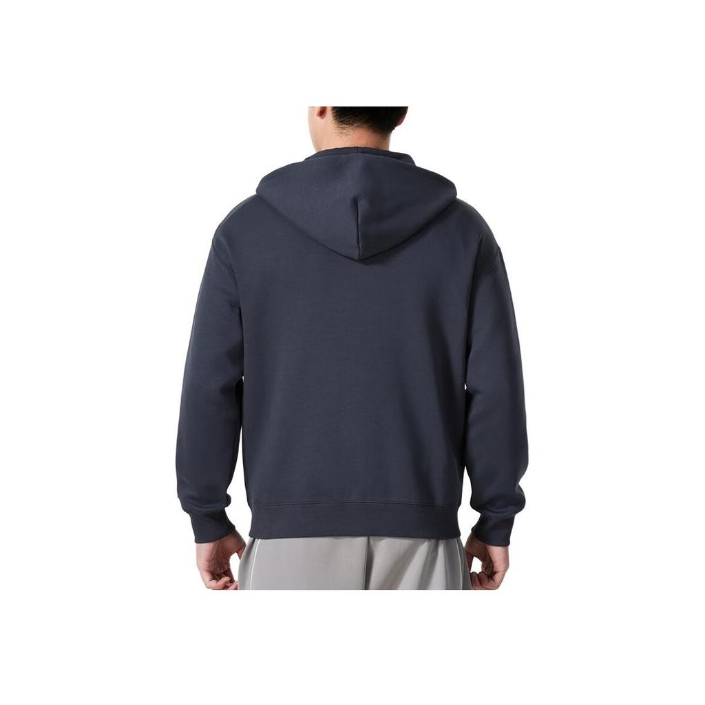 Puma Logo Casual Sports Fashion Hooded Jacket Men Jackets Navy-Blue 631388-69