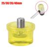 Replaceable Rubber Hammer Head for Car Dent Repair Yellow Color Sizes