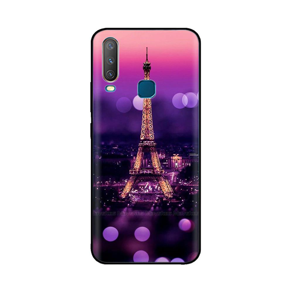 Силиконовый Чехол Для vivo Y12 Y15 Y17 Чехол Мягкая Крышка Чехол Для Телефона Для vivo 1904 1940 vivoY12 Y 12 Coque Fundas Силиконовый Бампер Чехол