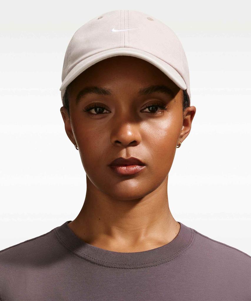 Nike Свободная джинсовая кепка Club - Колледжный серый:Белый / Hf0383-009