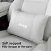 Car Logo Car Neck Pillow & Back Support Cushion Comfortable For Jeep Wrangler JK Gladiator Renegade Grand Cherokee Valve Stem LVCZN1
