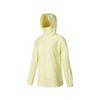 SAUCONY Hooded Solid Color Drop Shoulder Zip Jacket Unisex Jacket Clear-Yellow SA1259SC01L-YL033