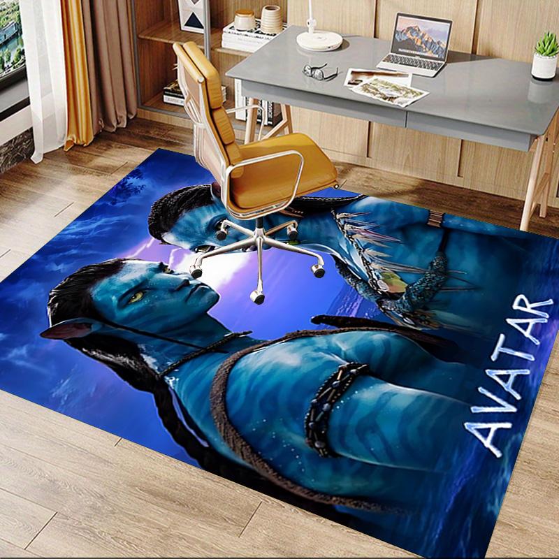 Avatar Blue Romance Carpet For Playroom Bedroom Living Room Sofa Home Decorkids Game Area Rug Nonslip Floor Mat