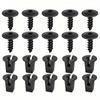 10 Pcs Engine Cover Undertray Splashguard Wheel Arch Torx Screw Retainer Fastener Clips Bolt Universal For VW