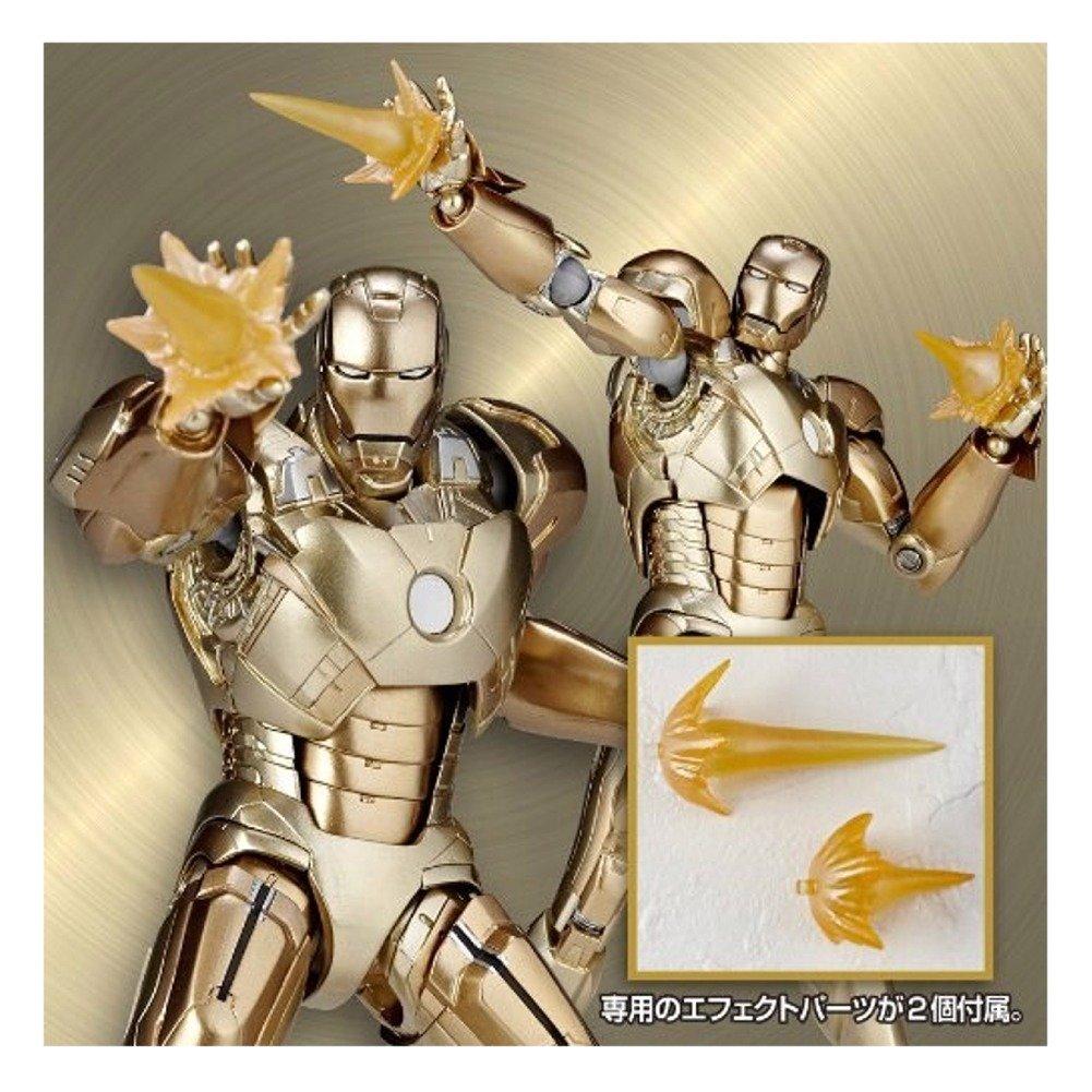 Special Effects Revoltech 052 Iron Man 3 Iron Man Mark 21 Painted Action Figure Non-scale ABS&PVC
