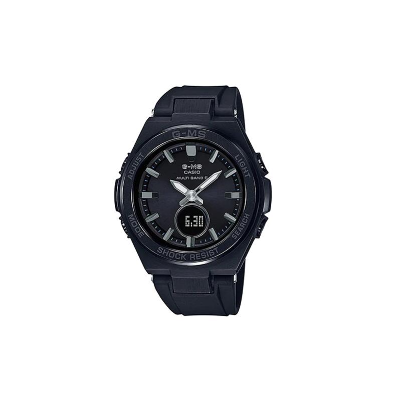 Casio BABY-G Модные крутые уличные прочные металлические солнечная энергия стрелочный двойной дисплей механизм кварцевый механизм Японские и корейские часы MSG-W200G-1A2JF