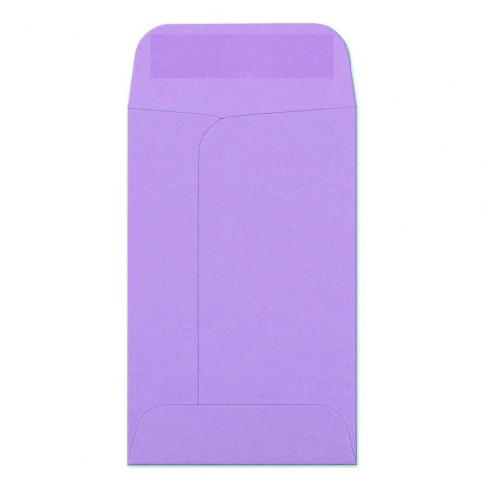 Storage Bags Colorful Cash Envelopes for Diy Coin Storage 50 Pack of Wear Resistant Money Containers Ultra-thin Non-fading