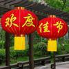 Antuobu Red Flocking Lantern