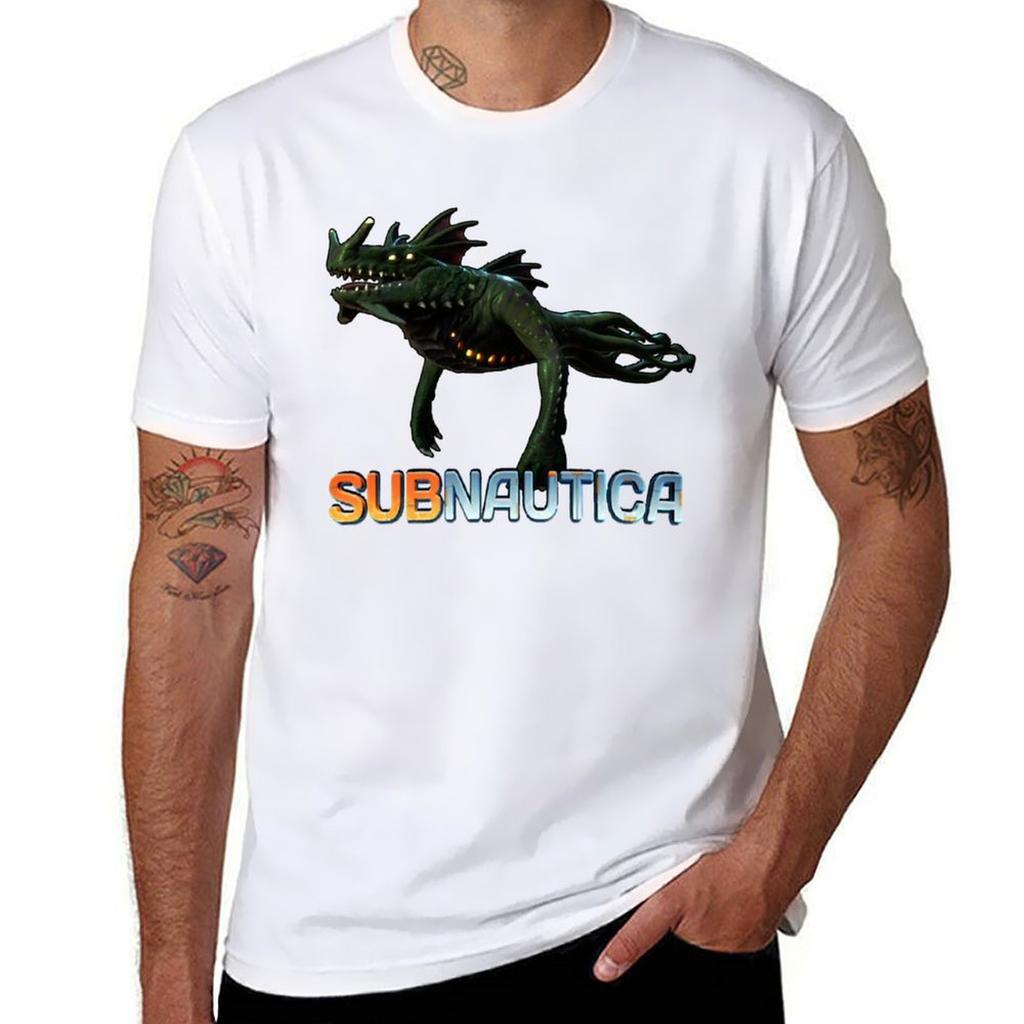 Subnautica Sea Dragon Leviathan Tshirt Plus Size Comfort Fit Tee