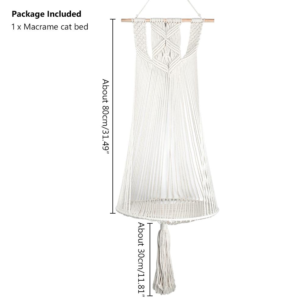 Качели для кошек, подвесная корзина с ковриком, хлопчатобумажная веревка, домик для домашних животных, гамак для кошек, игрушка
