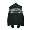 Women's black cardigan sweater