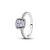 S925 Silver Pink Flower Bee and Bow Women's Ring Fashionable and Versatile Gift for Friends 2026