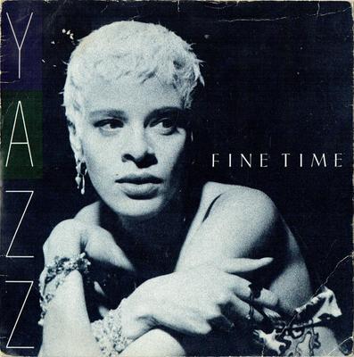 7-дюймовая пластинка YAZZ - Fine Time BLR6 Big Life 1989 UK Танцевальная и Электронная Б/У