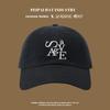 Baseball cap women's four seasons simple and versatile soft top shows the face small sunshade cap men