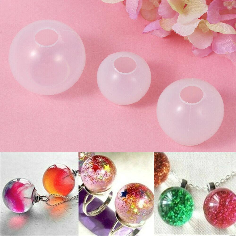 3D Craft Art Tool Jewelry Pendant Liquid Mold Decoration Universe Ball Resin Mold Silicone Mold