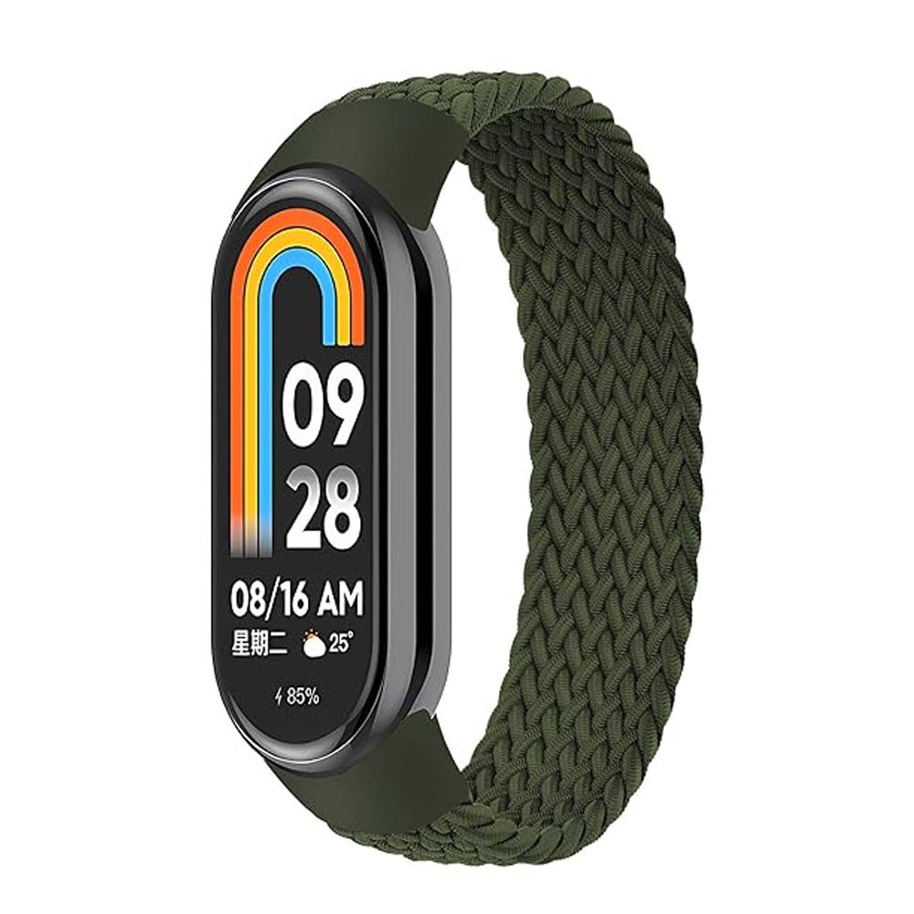 Ремешки для Xiaomi Mi Band 10 9 8 NFC miband умные часы аксессуары Запасной ремень Плетеный браслет correa mi band 10 ремешки