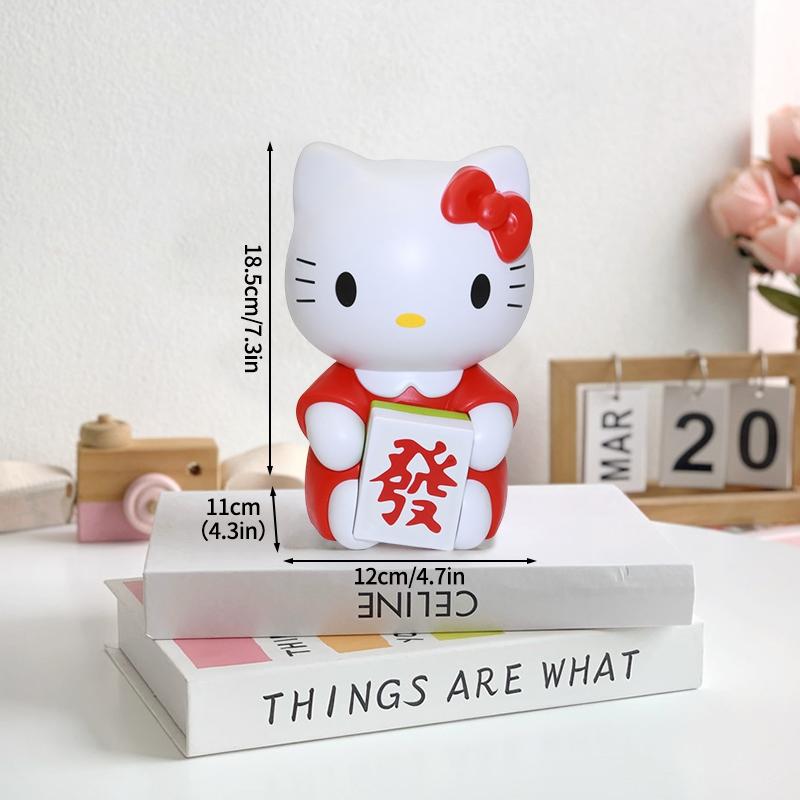 Коробка для хранения денег Hello Kitty Аниме Куроми Копилка Кейс для сбережений My Melody Мультяшная Пластиковая Коробка для хранения Подарки на День Рождения